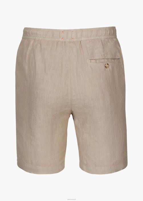 SWIMS short de linho amalfi roupas TF0R270 duna de areia