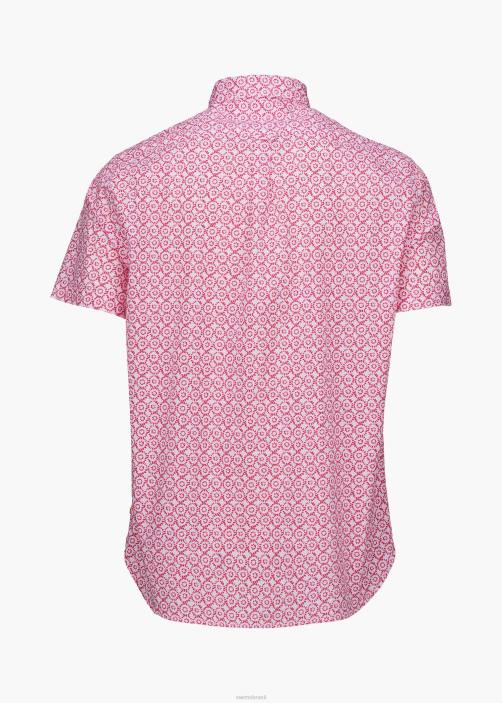 SWIMS camisa estampada campagnia roupas TF0R207 baga rosa