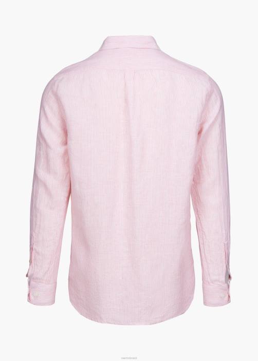 SWIMS camisa popover de linho amalfi roupas TF0R192 linho rosa blush