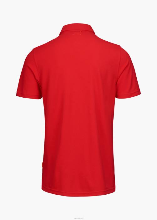 SWIMS Marina Polo roupas TF0R210 vermelho