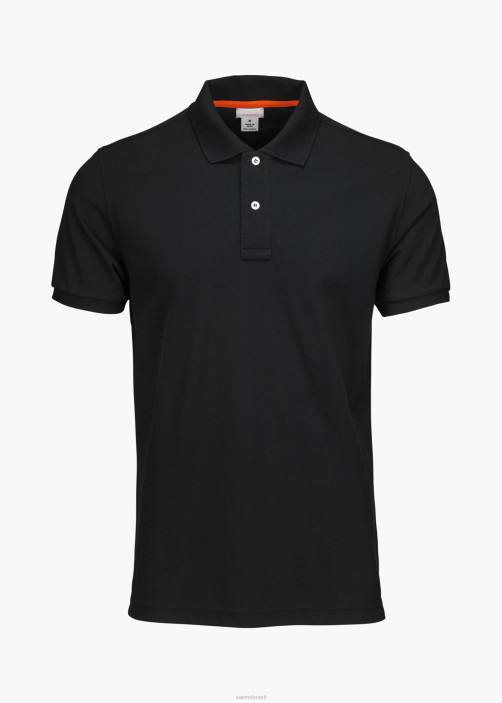 SWIMS polo sunmore roupas TF0R261 preto