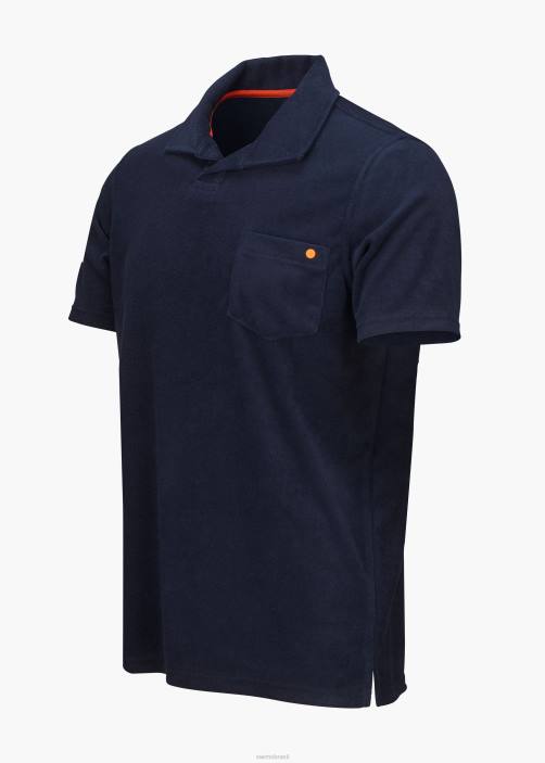 SWIMS polo terry fontalina roupas TF0R211 marinha