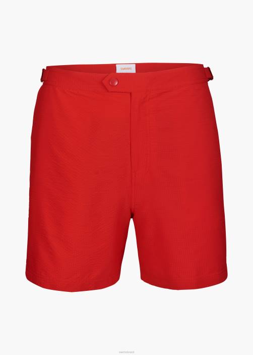 SWIMS calção de banho kyst 5" roupas TF0R294 vermelho