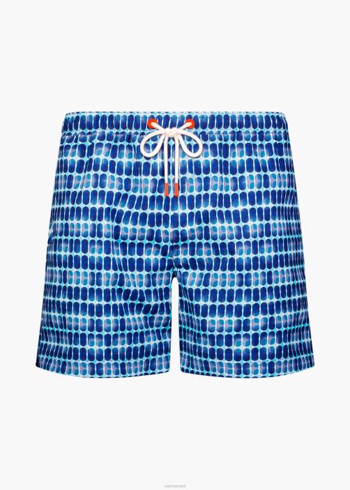 SWIMS onda nadar short 6" roupas TF0R284 geo safira
