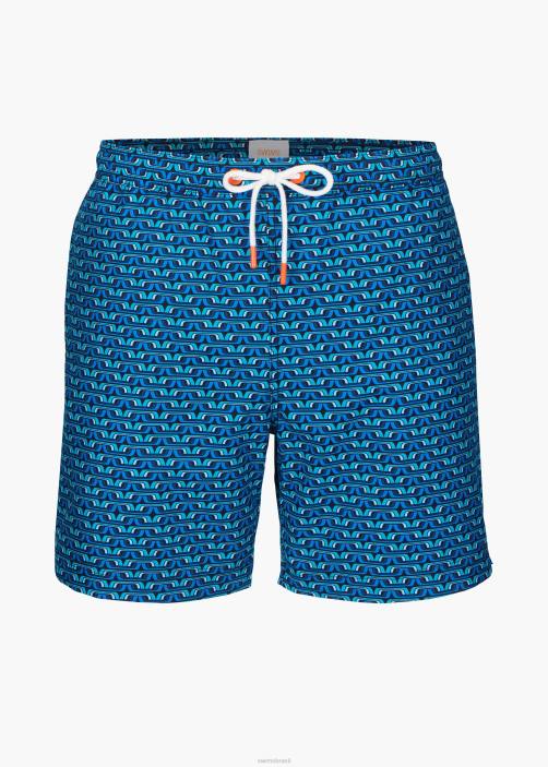 SWIMS sol nadar short 6" roupas TF0R287 navegar azul geo