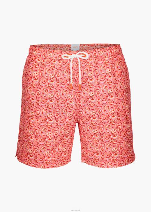 SWIMS sol nadar short 6" roupas TF0R313 polpo vermelho