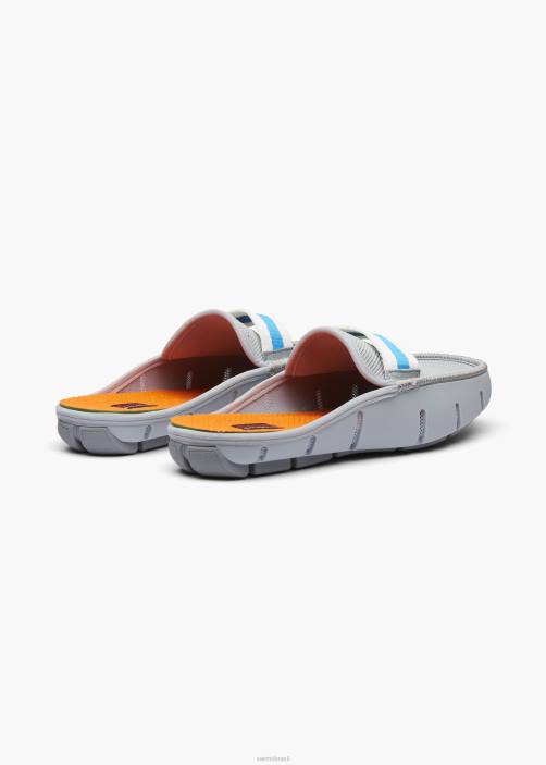 SWIMS mocassim deslizante sapato TF0R38 cinza claro
