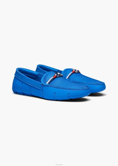 SWIMS mocassim riva sapato TF0R12 navegar azul