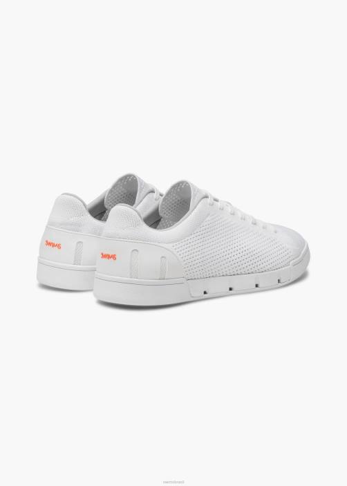SWIMS malha tênis brisa sapato TF0R70 branco