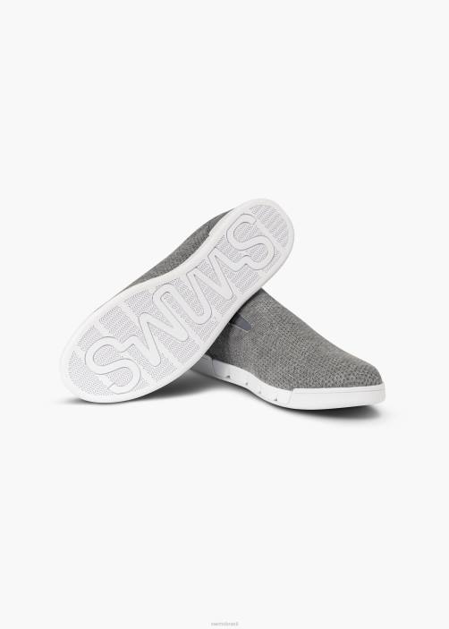 SWIMS slip on tênis brisa sapato TF0R69 melange cinza